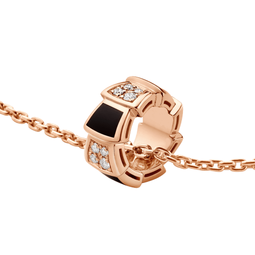 DÂY CHUYỀN BULGARI SERPENTI VIPER NECKLACE 18K ROSE GOLD