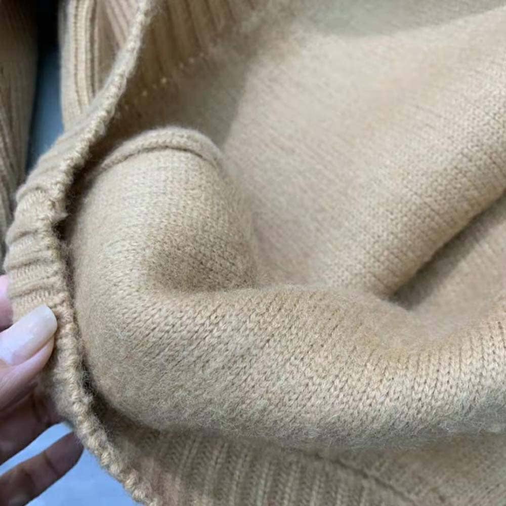 ÁO Miu Miu Women Wool and Nylon Knit Cardigan-Beige