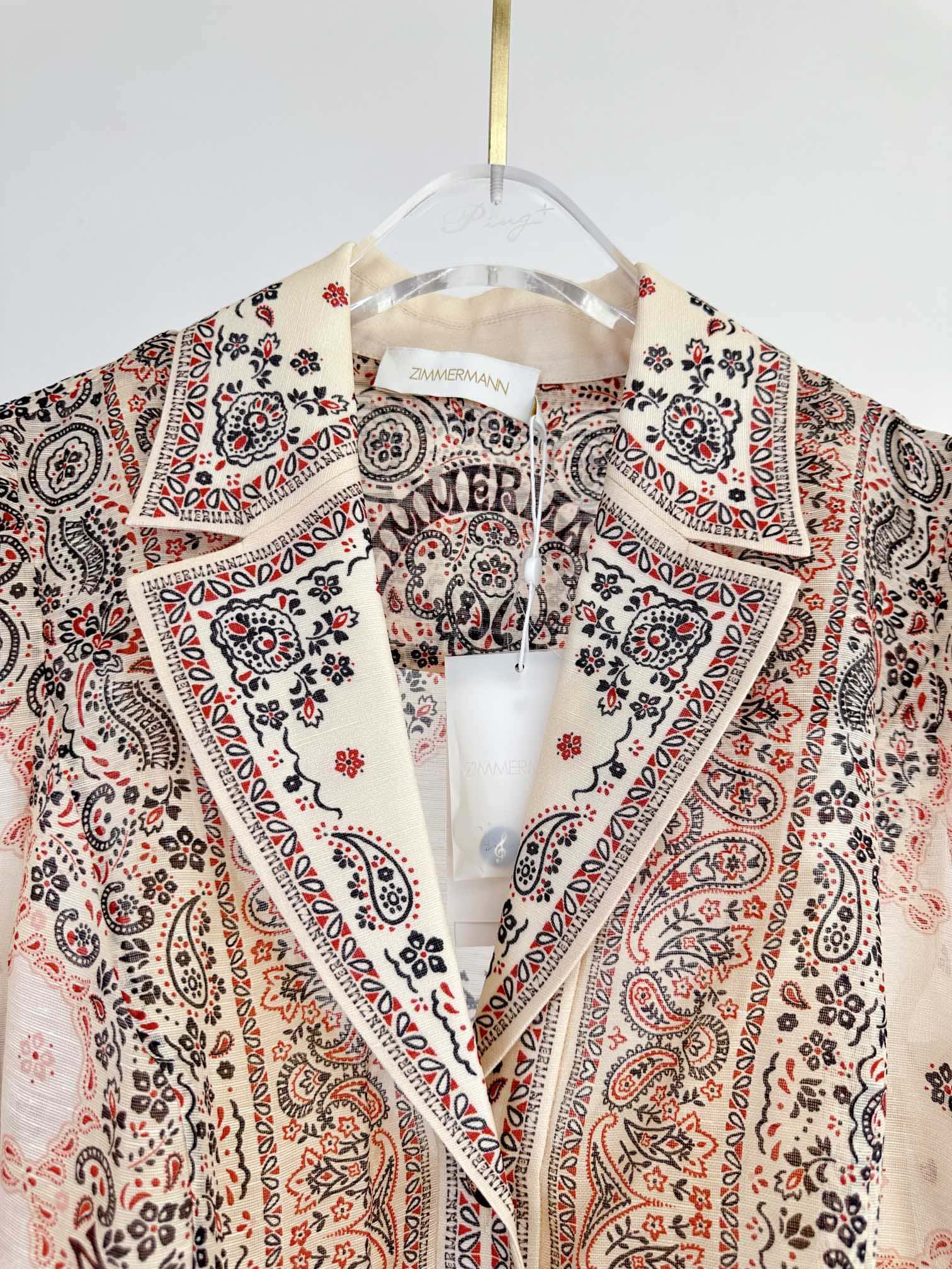 VÁY ZIMMERMANN Flower Vintage Dress