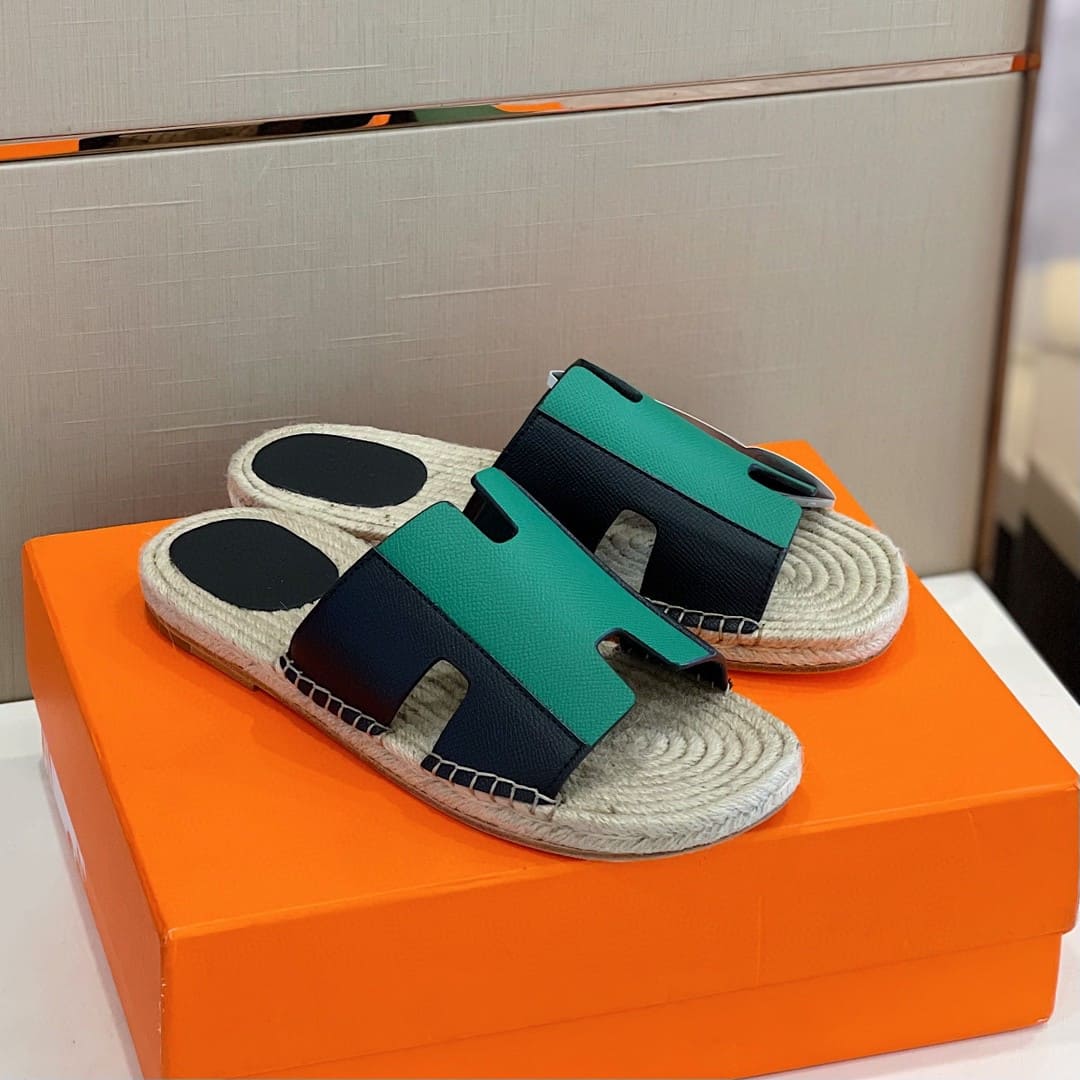 DÉP HERMES IZMIR ESPADRILLES H SANDAL AAA