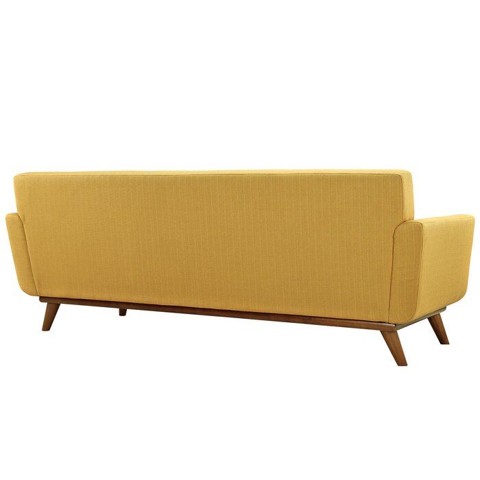 SOFA NỈ CHÂN GỖ TỰ NHIÊN LOMBARDY