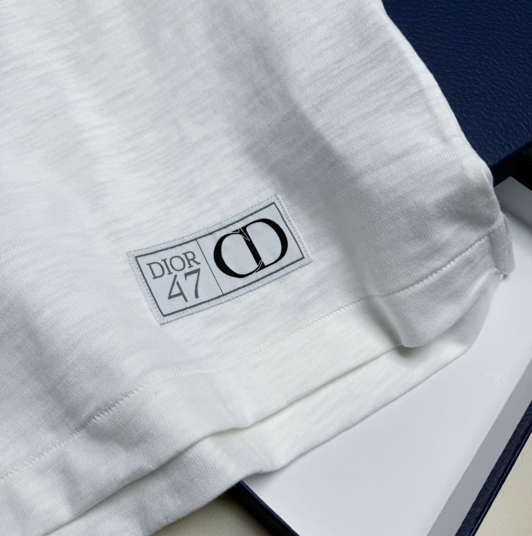ÁO DIOR T SHIRT MÀU TRẮNG UNISEX