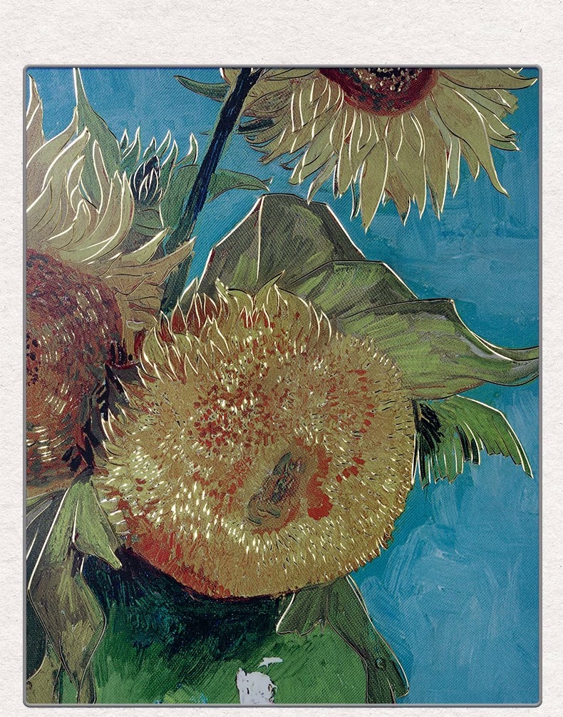 TRANH ĐỒNG HOA HƯỚNG DƯƠNG CỦA DANH HỌA VINCENT VAN GOGH
