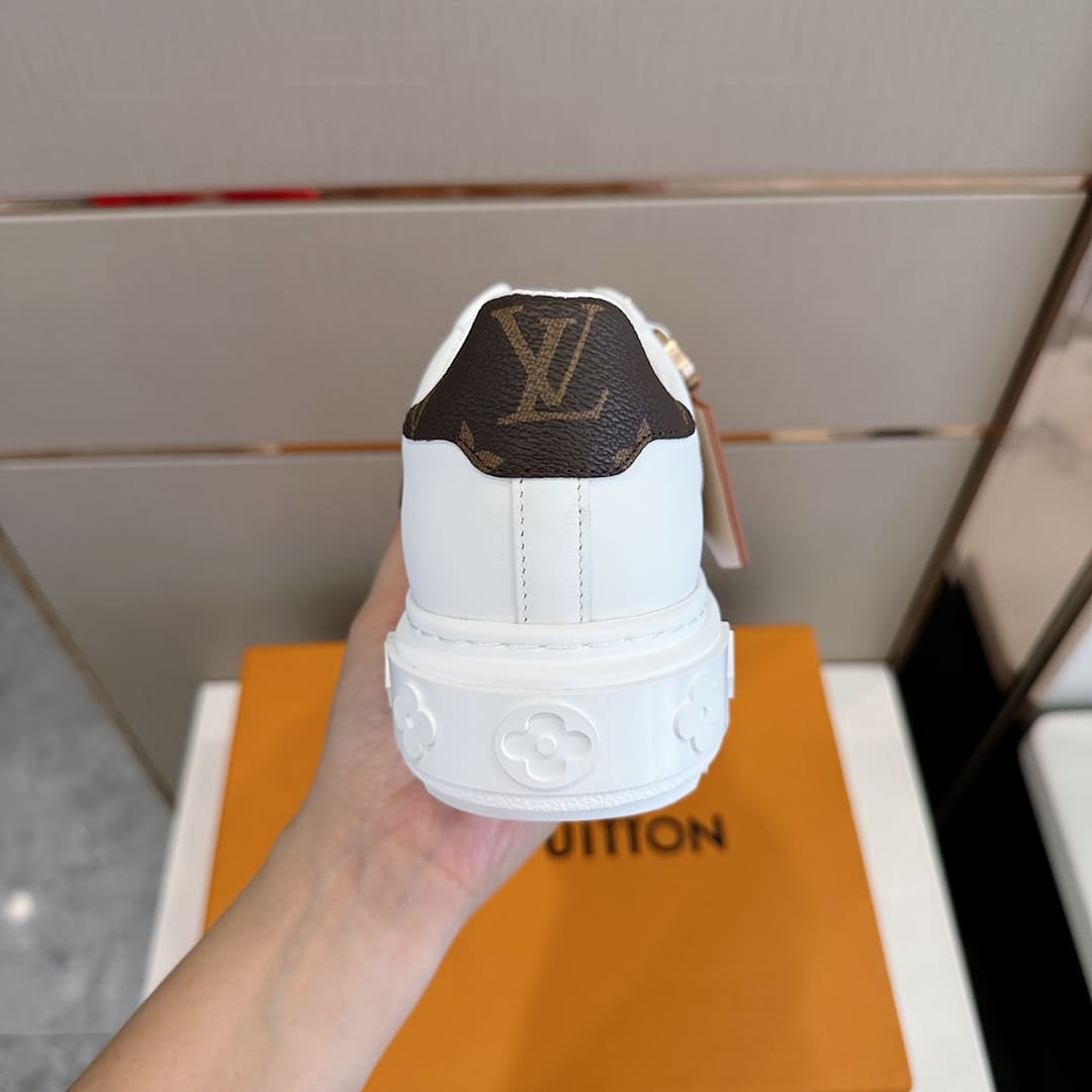 GIÀY LOUIS VUITTON TIME OUT MONOGRAM SNEAKERS SHOES AAA