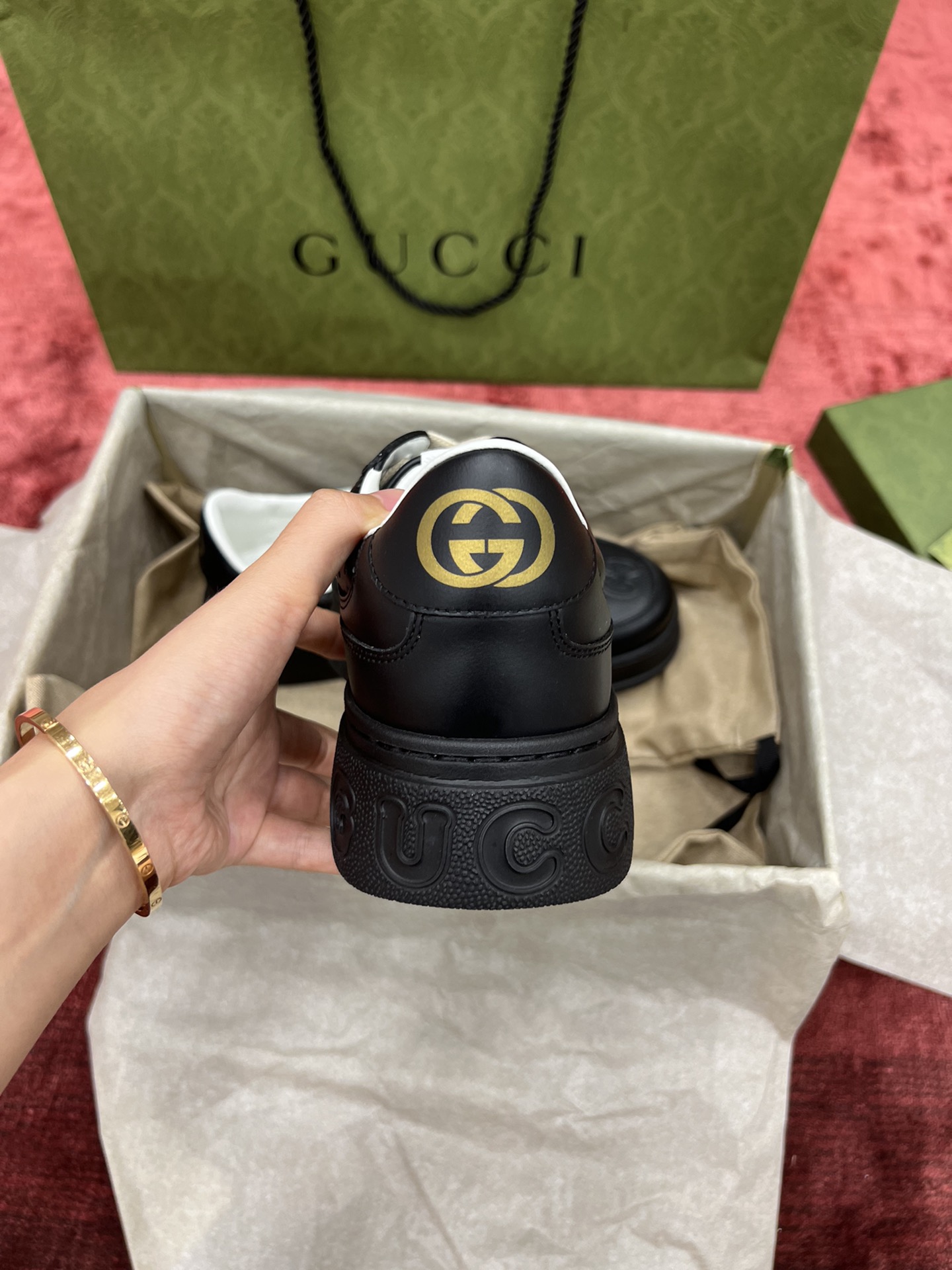 GIÀY GUCCI GG SNEAKER SHOES AAA