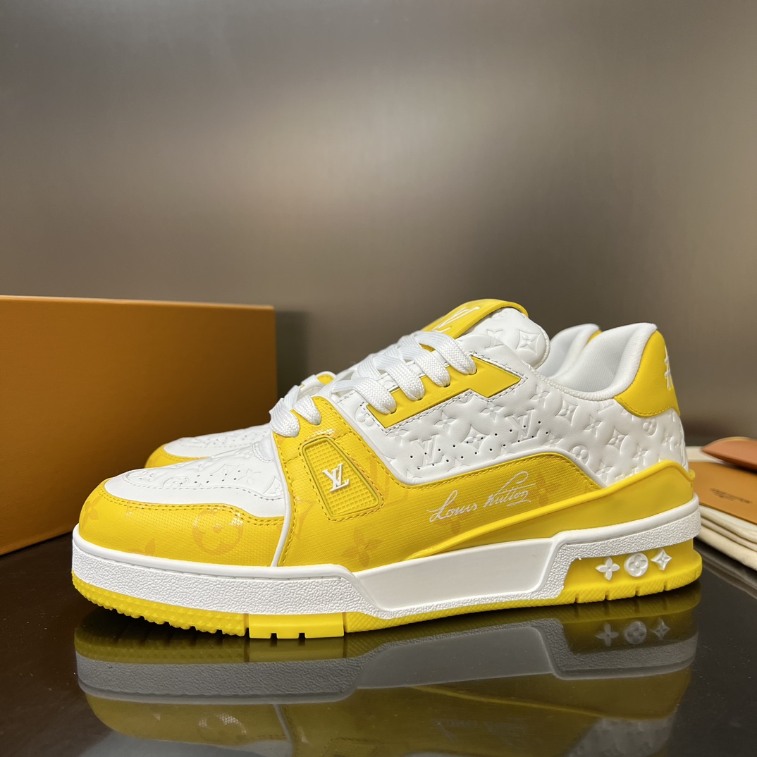 GIÀY LOUIS VUITTON TRAINER MONOGRAM SNEAKERS SHOES AAA