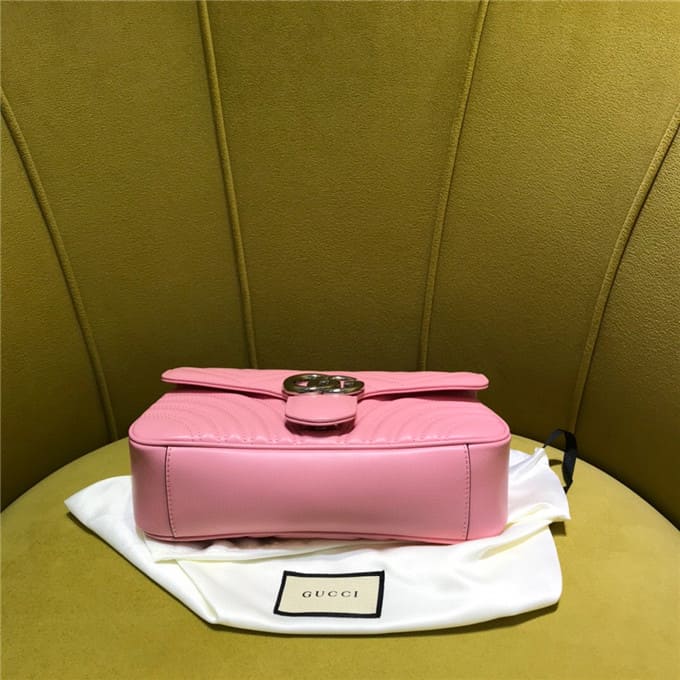 TÚI Gucci GG marmont small shoulder bag pink Top Quality