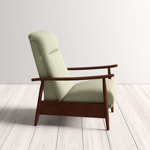 GHẾ RELAX NỈ KHUNG GỖ TỰ NHIÊN ADI