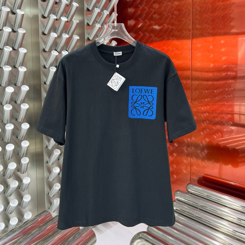 ÁO LOEWE T SHIRT MÀU ĐEN UNISEX