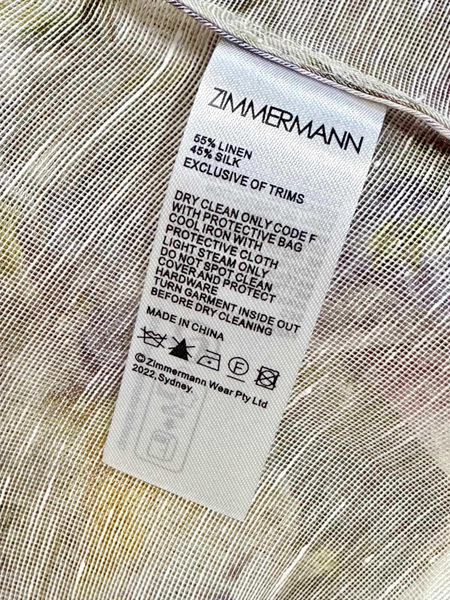 VÁY ZIMMERMANN Flower Vintage Dress High Classy