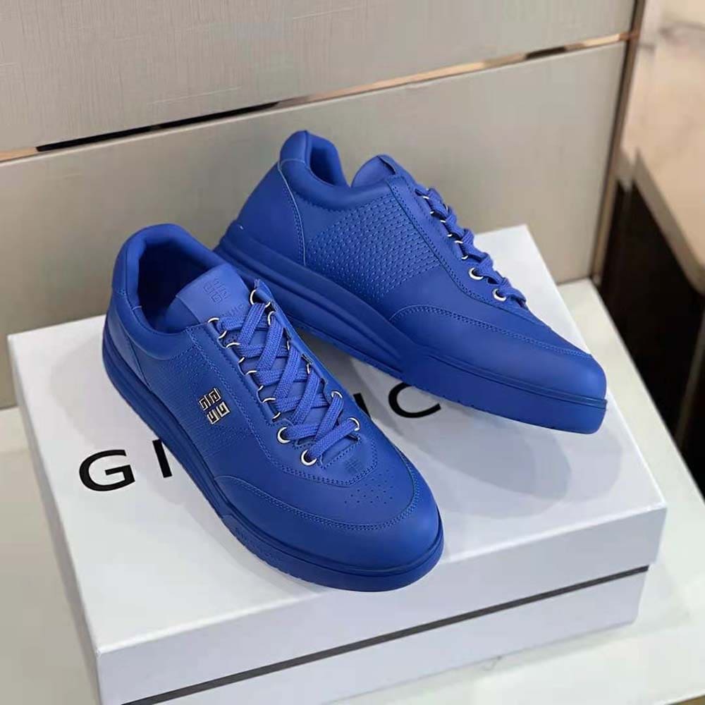 GIÀY GIVENCHY G4 Sneakers in Leather-Blue