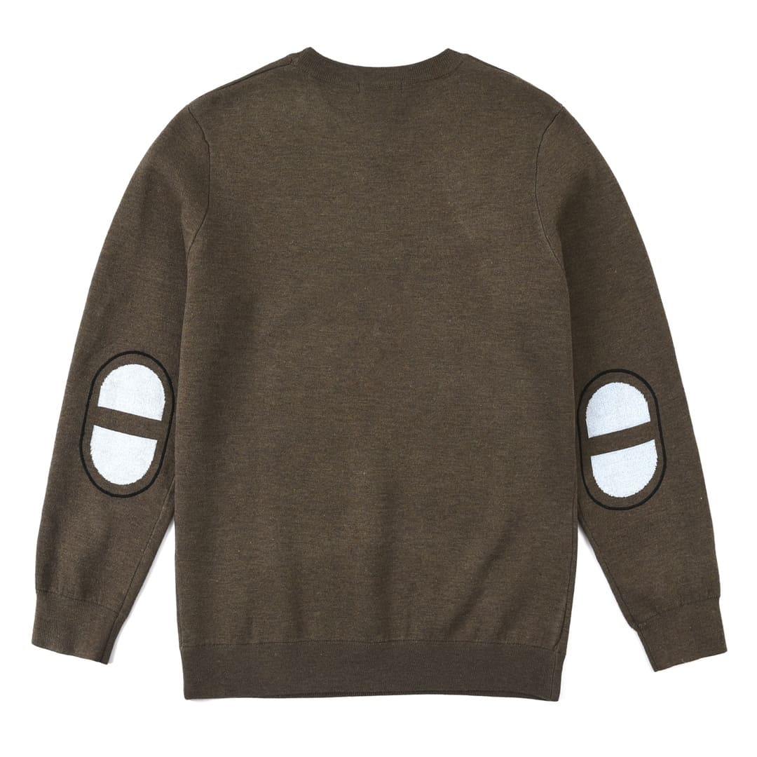 ÁO HERMES Cashmere Brown Sweater