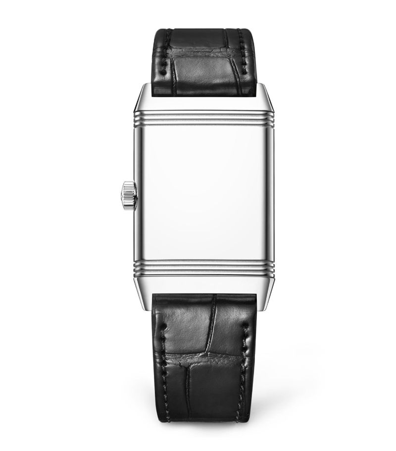 Đồng hồ JAEGER-LECOULTRE  Stainless Steel Reverso Classic Medium Thin 24.4mm mặt số màu trắng