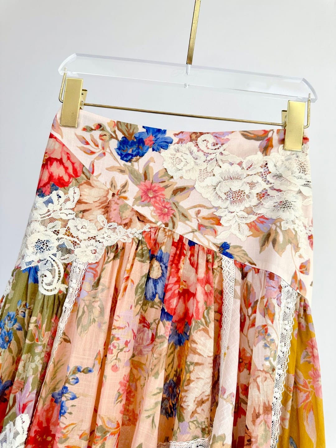 CHÂN VÁY ZIMMERMANN Flower Vintage Dress High Classy