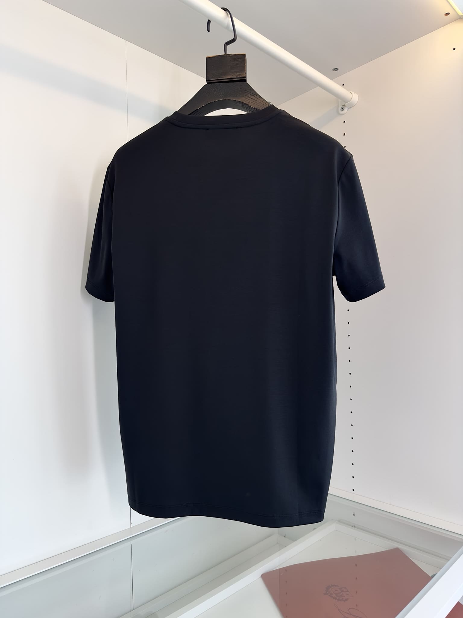 ÁO LORO PIANA LOGO BLACK T SHIRT