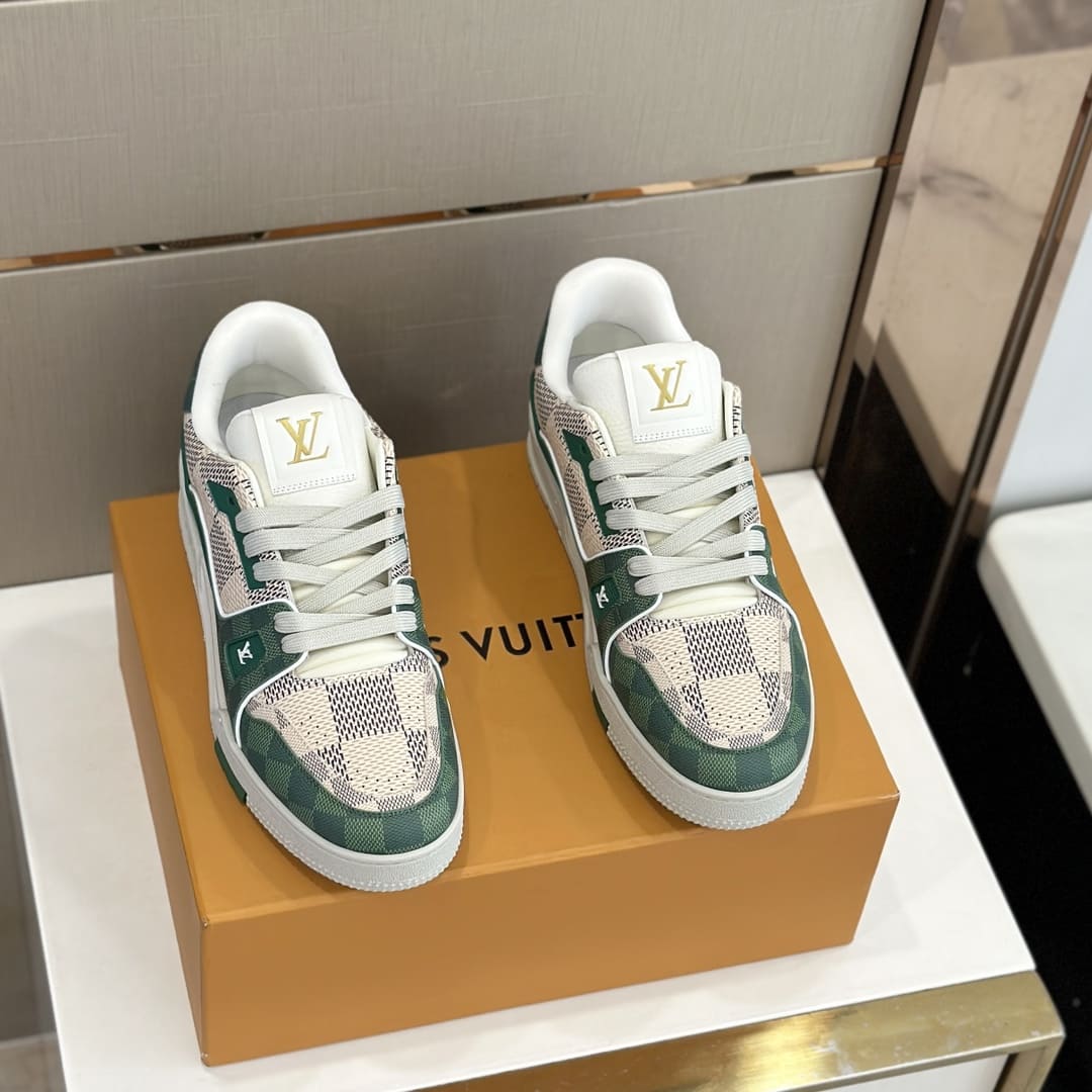 GIÀY LOUIS VUITTON TRAINER MONOGRAM SNEAKERS SHOES AAA