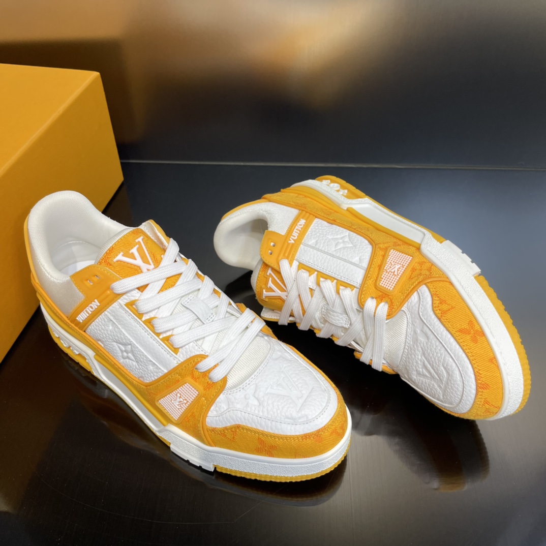 GIÀY LOUIS VUITTON TRAINER MONOGRAM SNEAKERS SHOES AAA