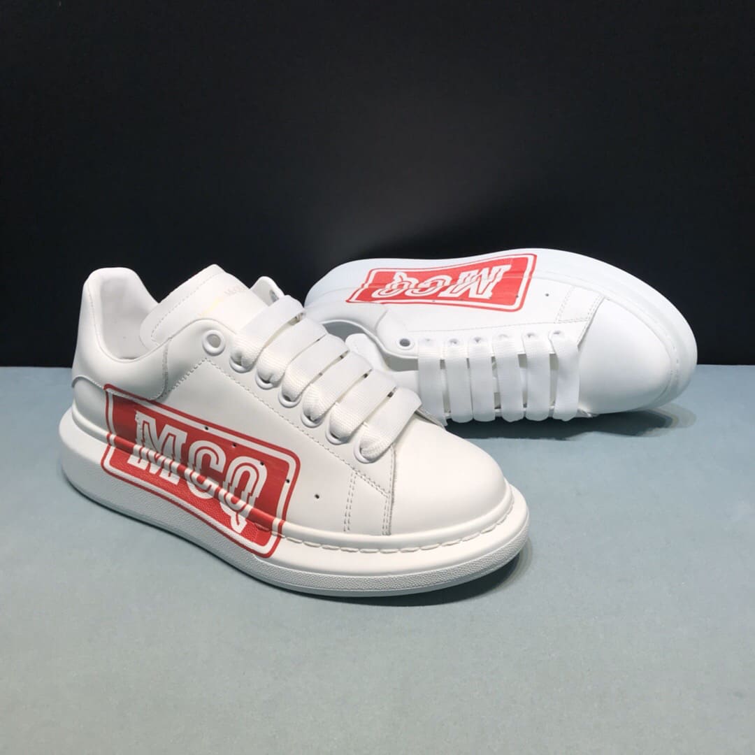 GIÀY ALEXANDER MCQUEEN SNEAKERS SHOES AAA UNISEX NAM VÀ NỮ DA BÊ HẢO HẠNG