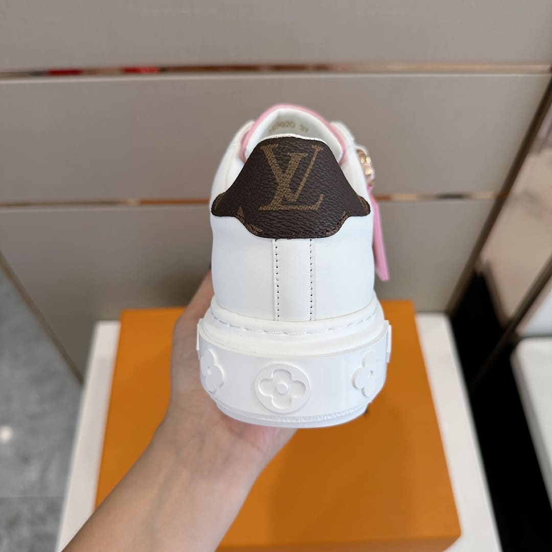 GIÀY LOUIS VUITTON TIME OUT MONOGRAM SNEAKERS SHOES AAA