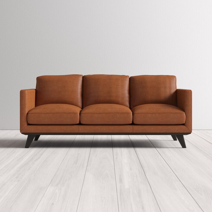 SOFA DA CN KHUNG GỖ TỰ NHIÊN NORDIN