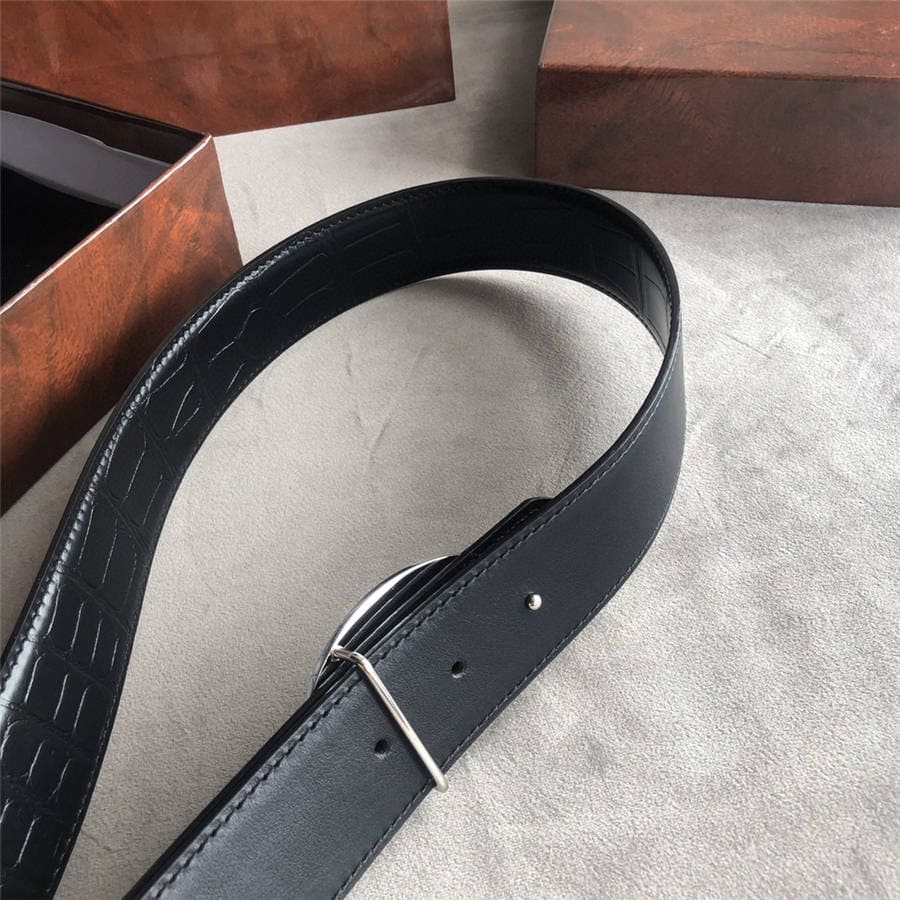 DÂY LƯNG STEFANO RICCI CROCODILE LEATHER DA CÁ SẤU Belt Khóa bạc