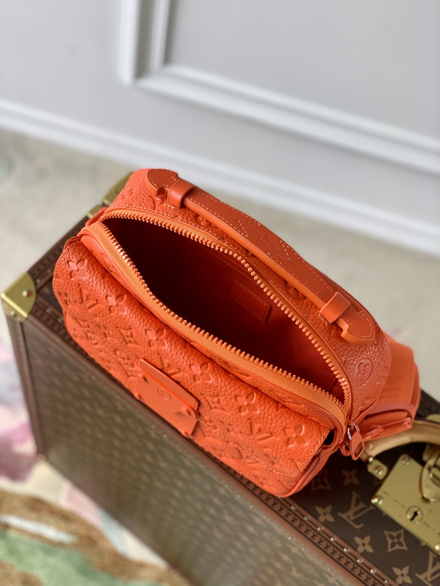 TÚI LOUIS VUITTON S-Lock Taurillon Monogram Virgil Abloh Messenger Bag