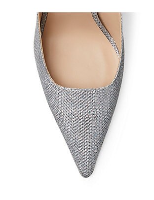 GIÀY STUART WEITZMAN AVA SLINGBACK SILVER PUMP