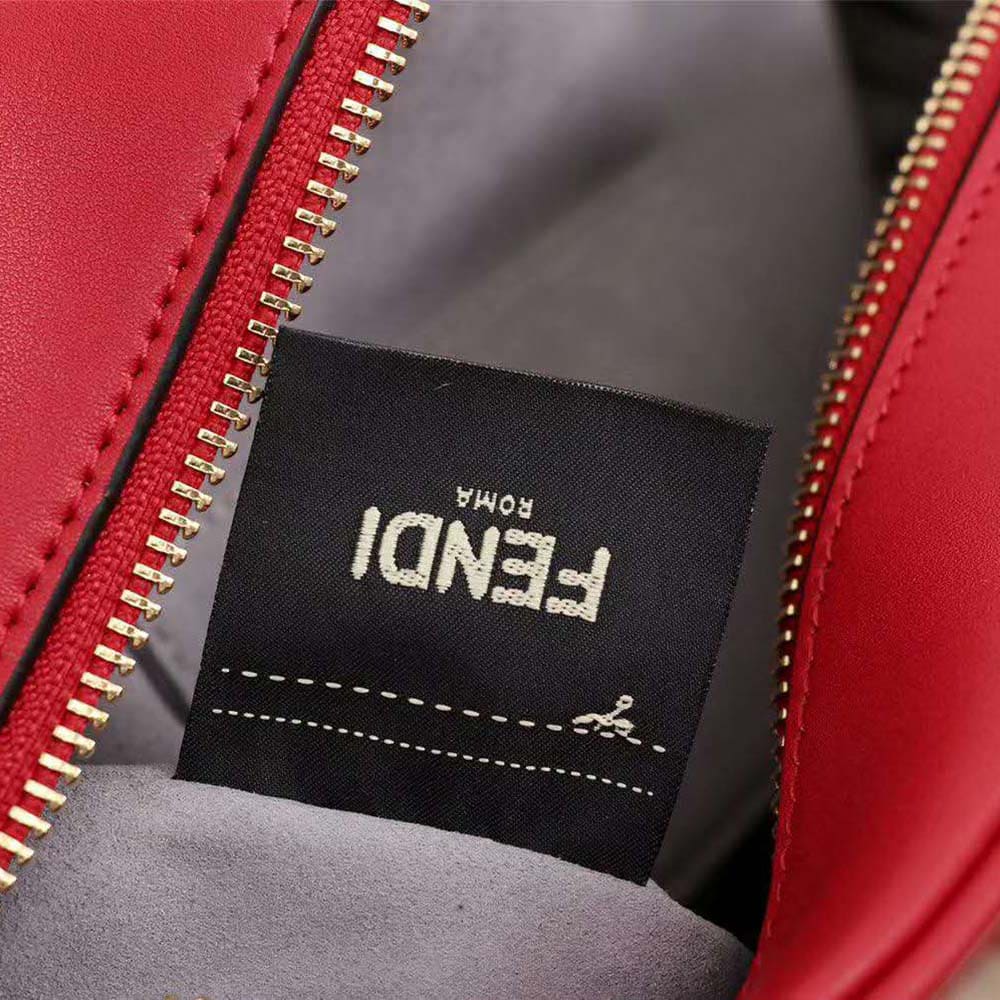 TÚI Fendi Women Camera Case Leather Bag-Red