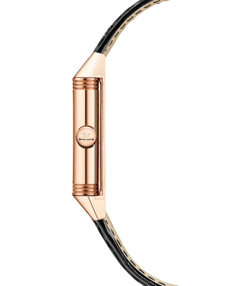 Đồng hồ JAEGER-LECOULTRE  Pink Gold Reverso Classic 21mm mặt số màu trắng