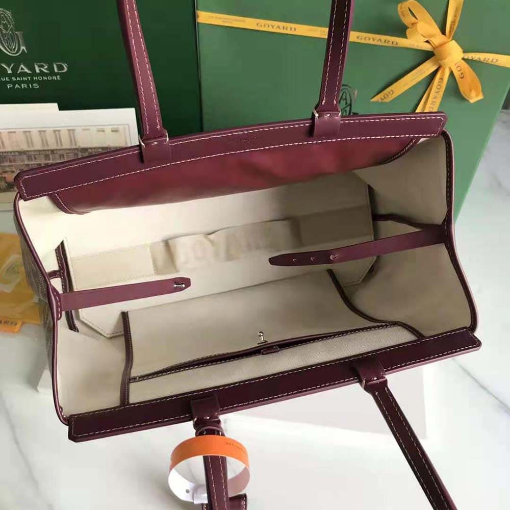 TÚI Goyard Women Bellechasse Biaude PM Bag-Maroon