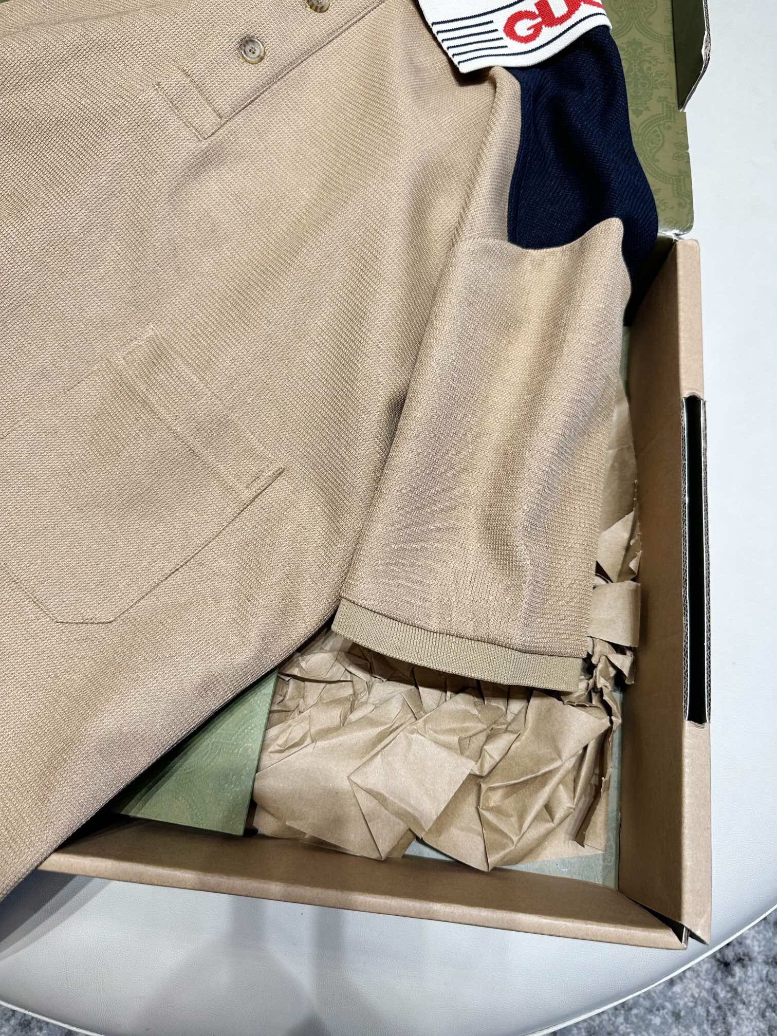 ÁO GUCCI GG POLO SHIRT MÀU NÂU UNISEX