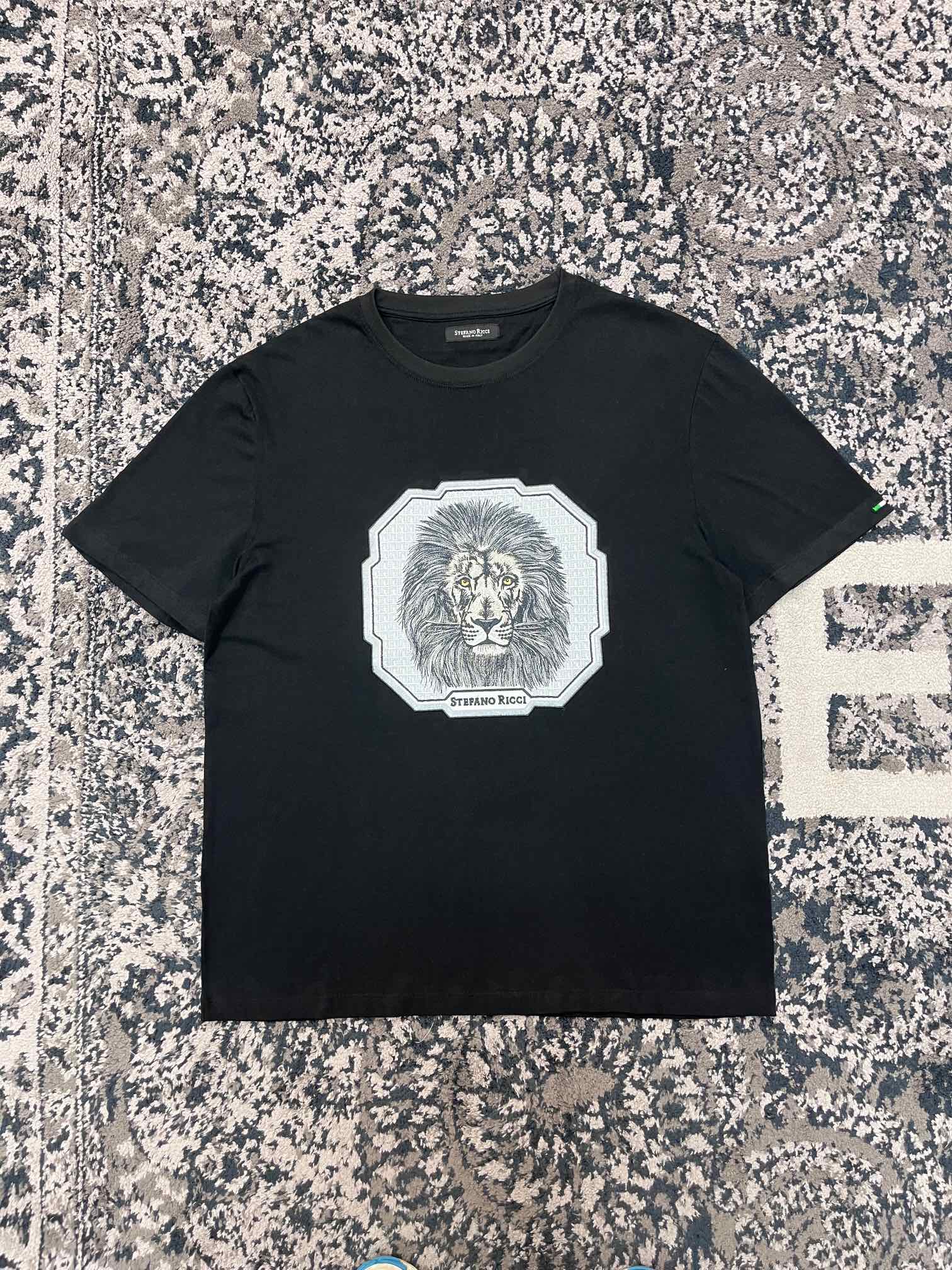 ÁO STEFANO RICCI LION Logo T-Shirt