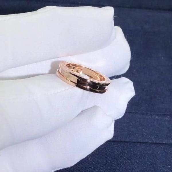 Nhẫn Bvlgari B.Zero1 One Band 18K vàng hồng 18K  (Liên hệ để biết giá)