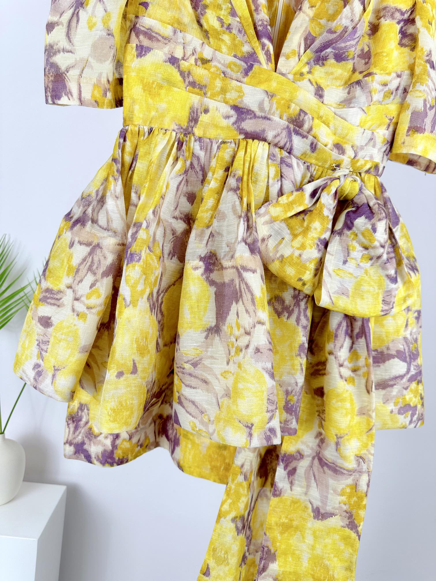 VÁY ZIMMERMANN Flower Vintage Dress With Charm