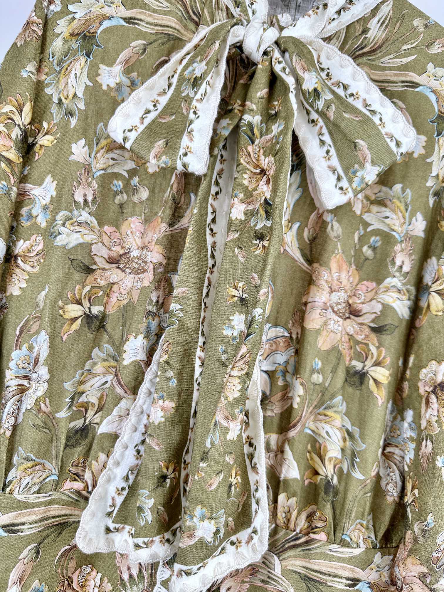VÁY ZIMMERMANN Flower Mid Vintage Dress