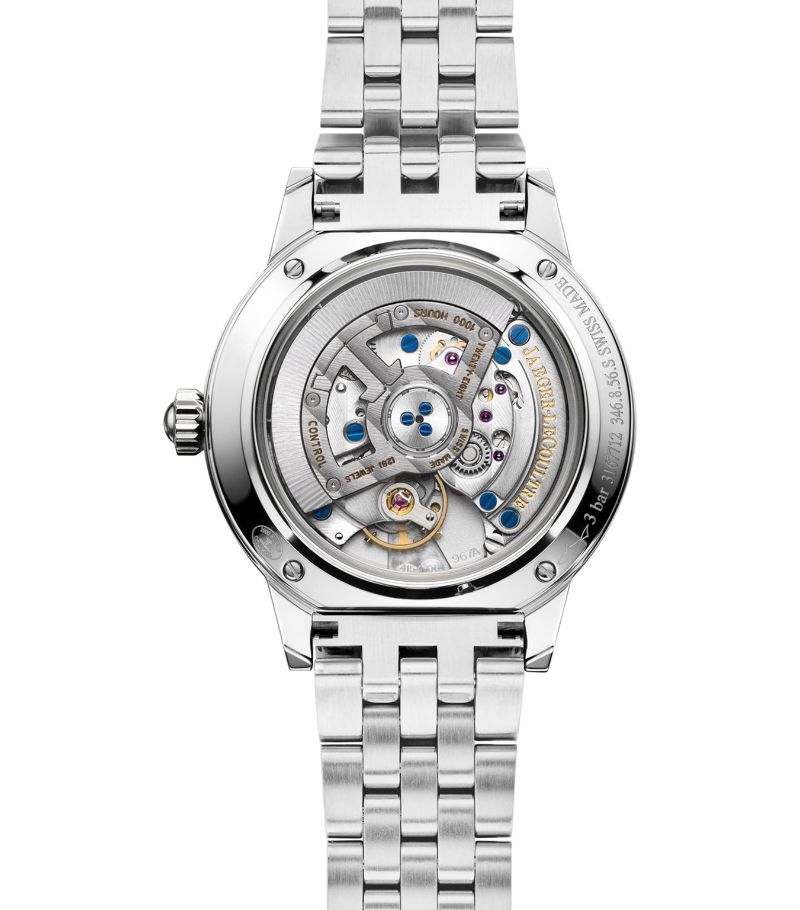 Đồng hồ JAEGER-LECOULTRE Stainless Steel and Diamond Rendez-Vous Night & Day 29mm mặt số màu trắng