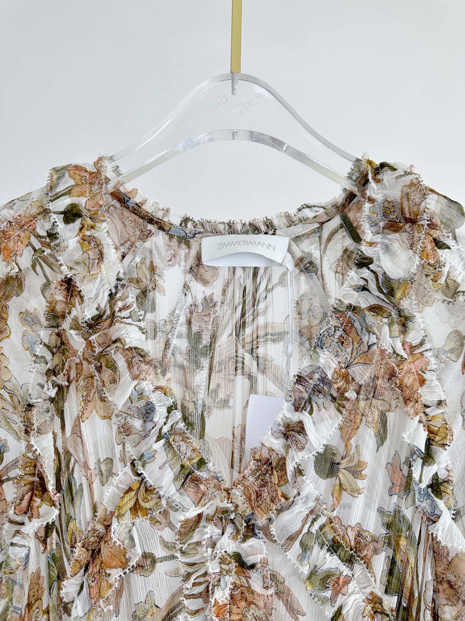 VÁY ZIMMERMANN Flower Vintage Dress