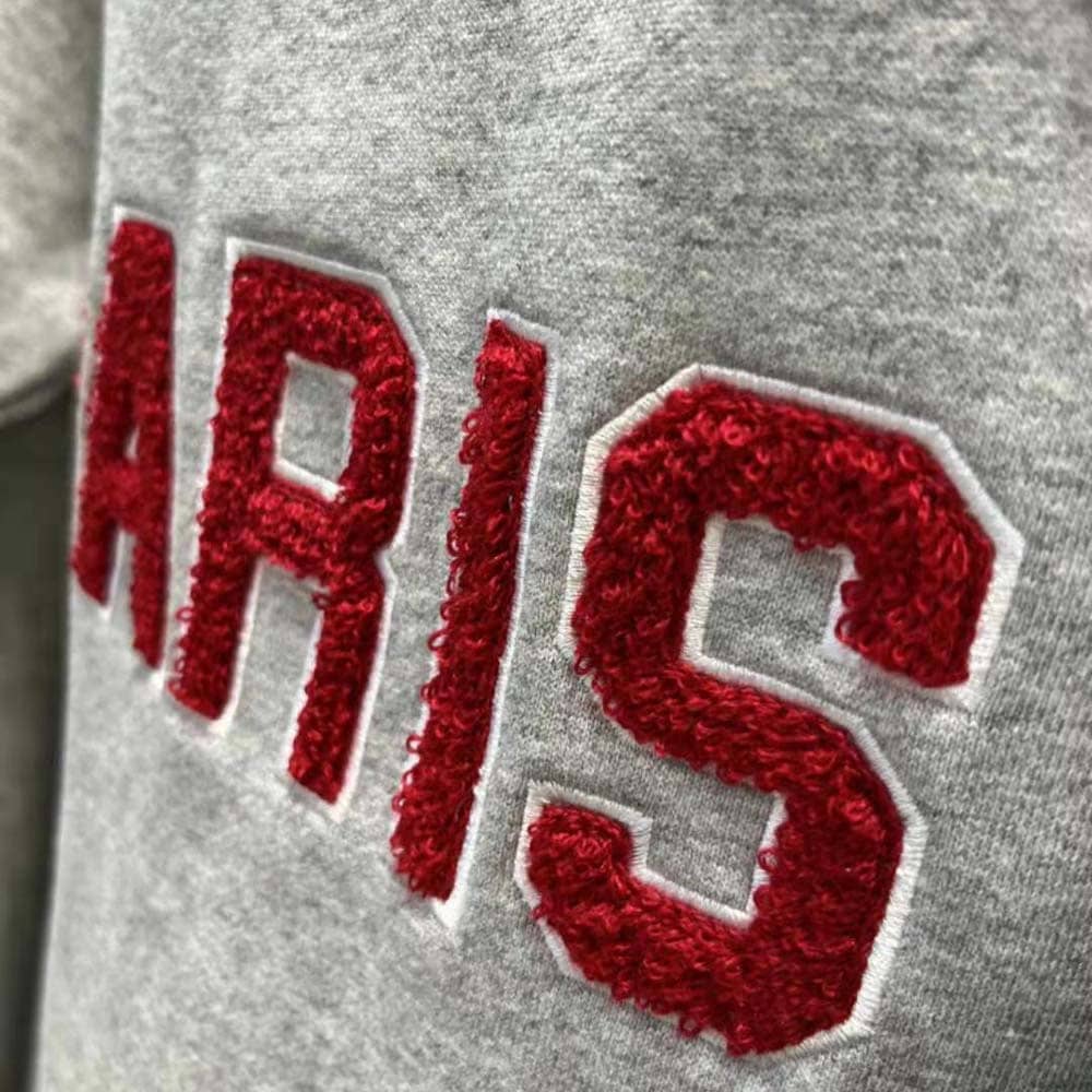 ÁO Celine Teddy College Jacket in Cotton Fleece