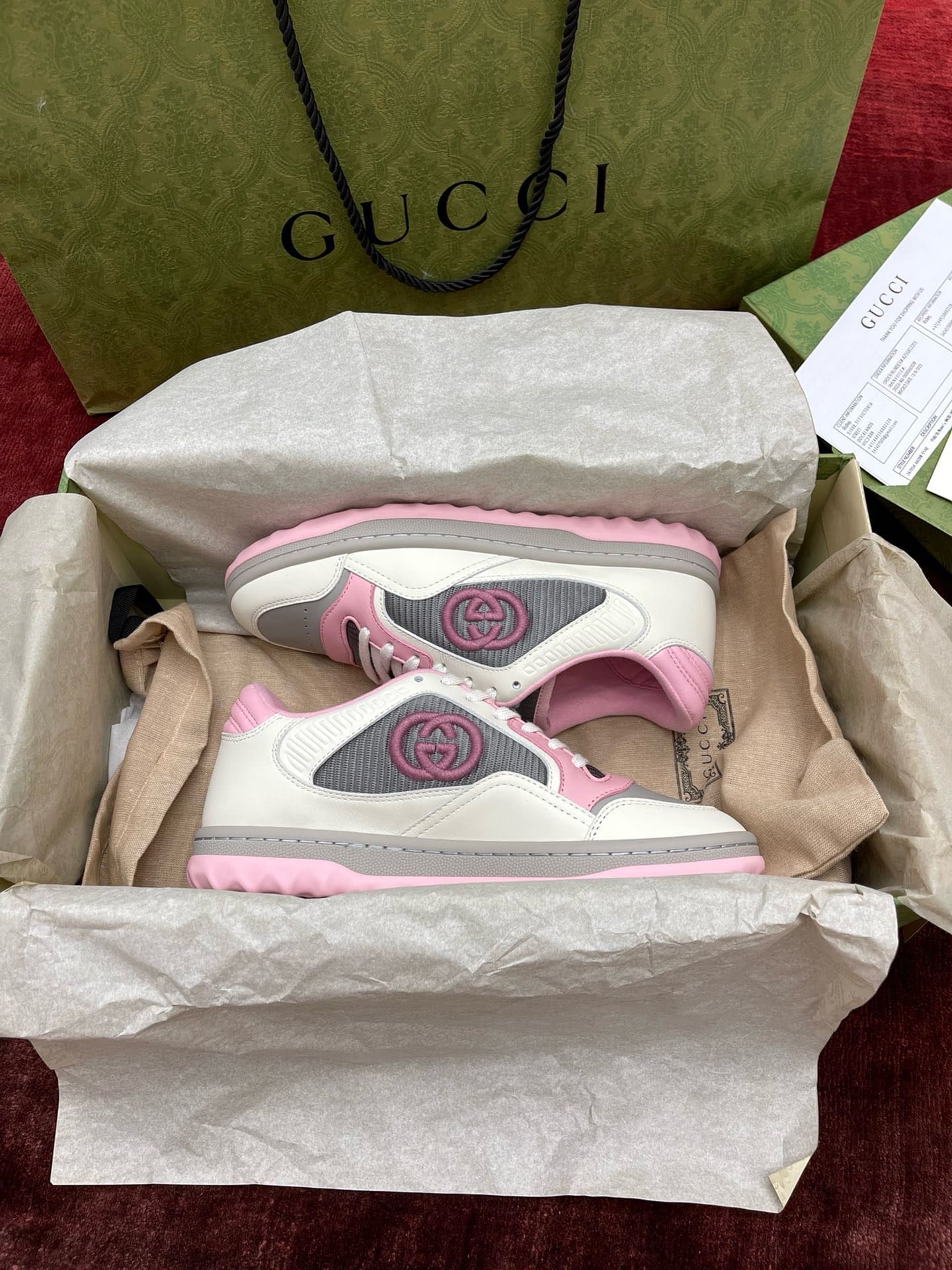 GIÀY GUCCI MAC80 SNEAKER UNISEX HIGH TOP QUALITY SHOES AAA