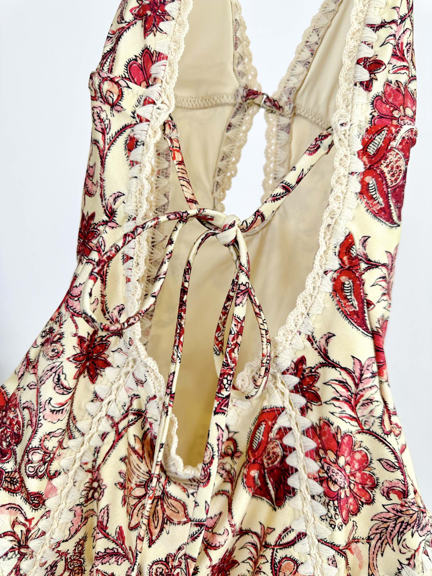 VÁY ZIMMERMANN Flower Bikini Vintage Dress