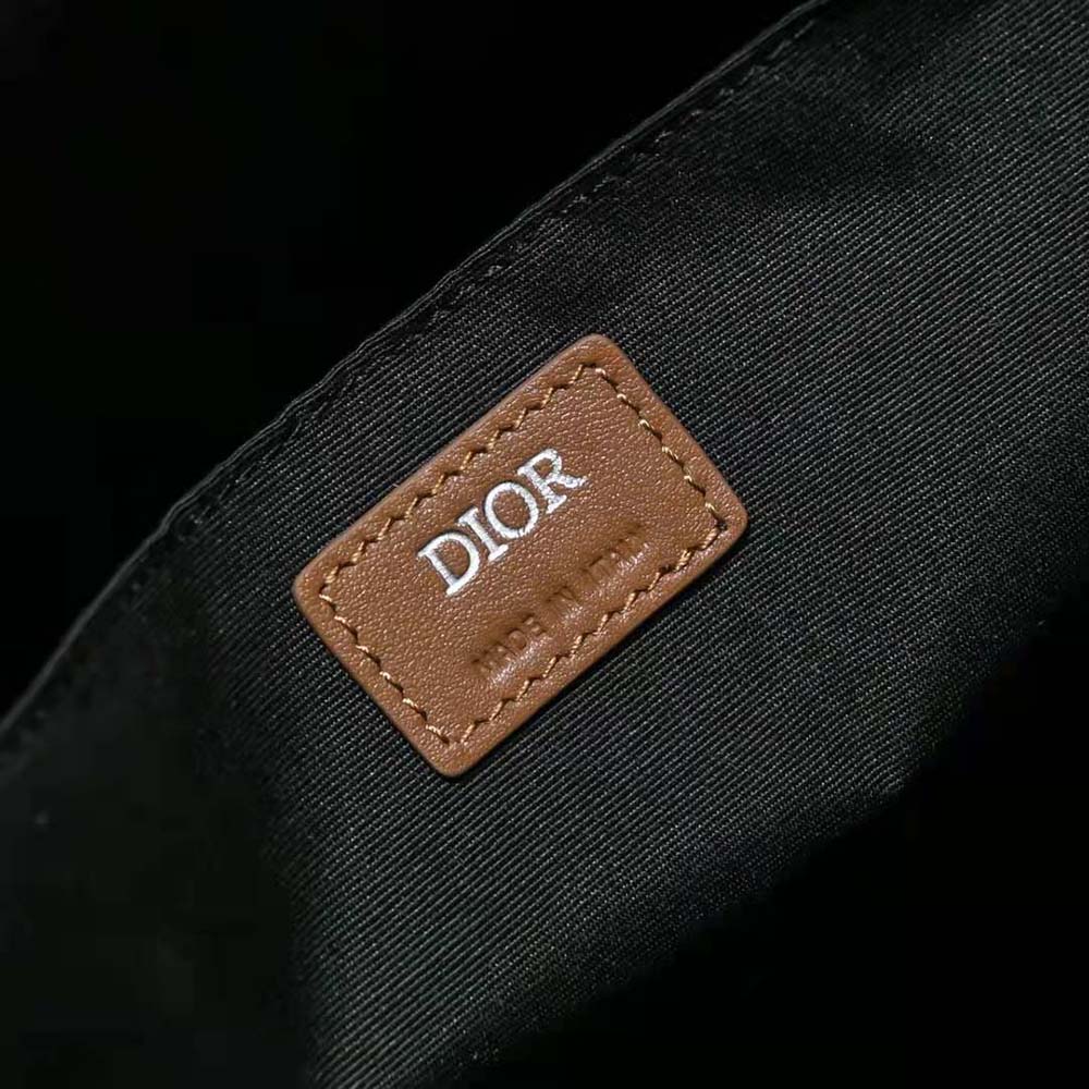 BALO DIOR Hit the Road Backpack Coffee CD Diamond Canvas
