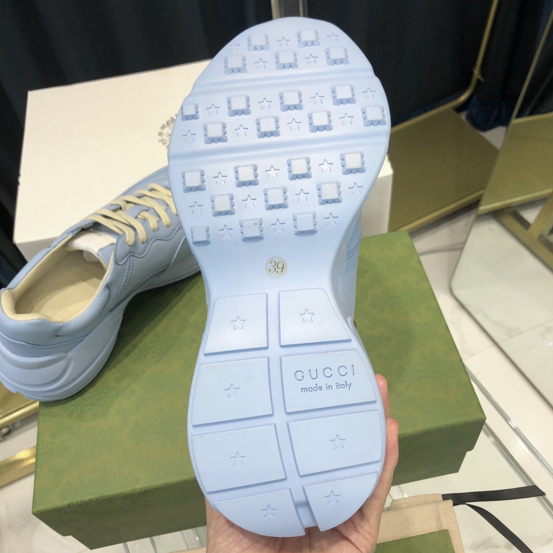 GIÀY GUCCI RHYTON GG ITALIA SNEAKERS SHOES UNISEX