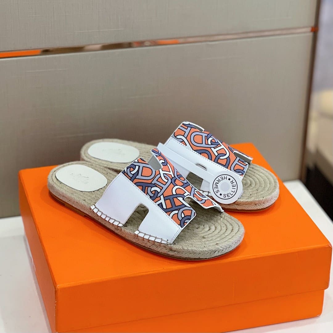 DÉP HERMES IZMIR ESPADRILLES H SANDAL AAA