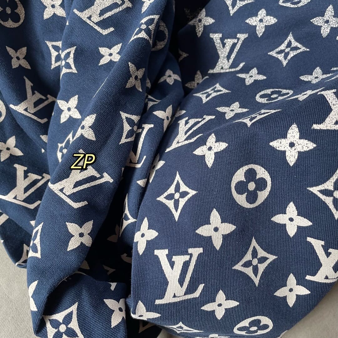 ÁO LOUIS VUITTON T SHIRT MÀU XANH UNISEX