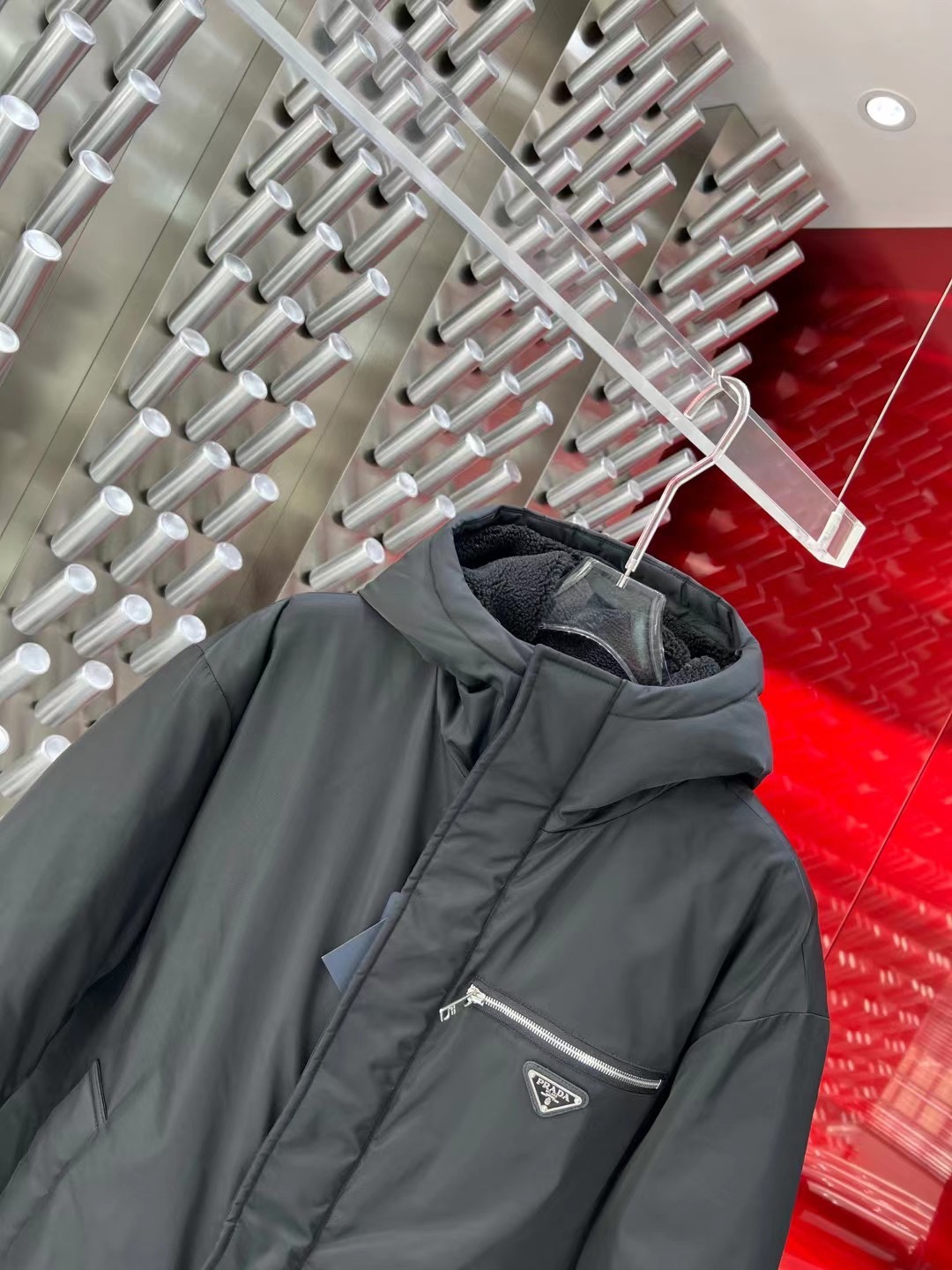 ÁO PRADA FEATHER DOWN JACKET