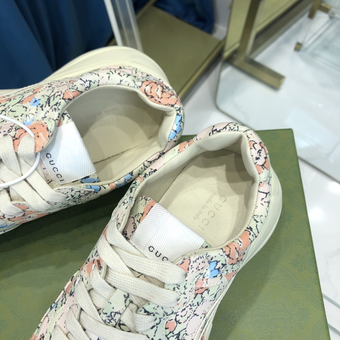GIÀY GUCCI RHYTON GG ITALIA SNEAKERS SHOES UNISEX