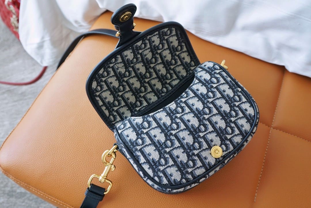 Túi Dior Bobby Women Dior Bag Oblique Calfskin 18cm