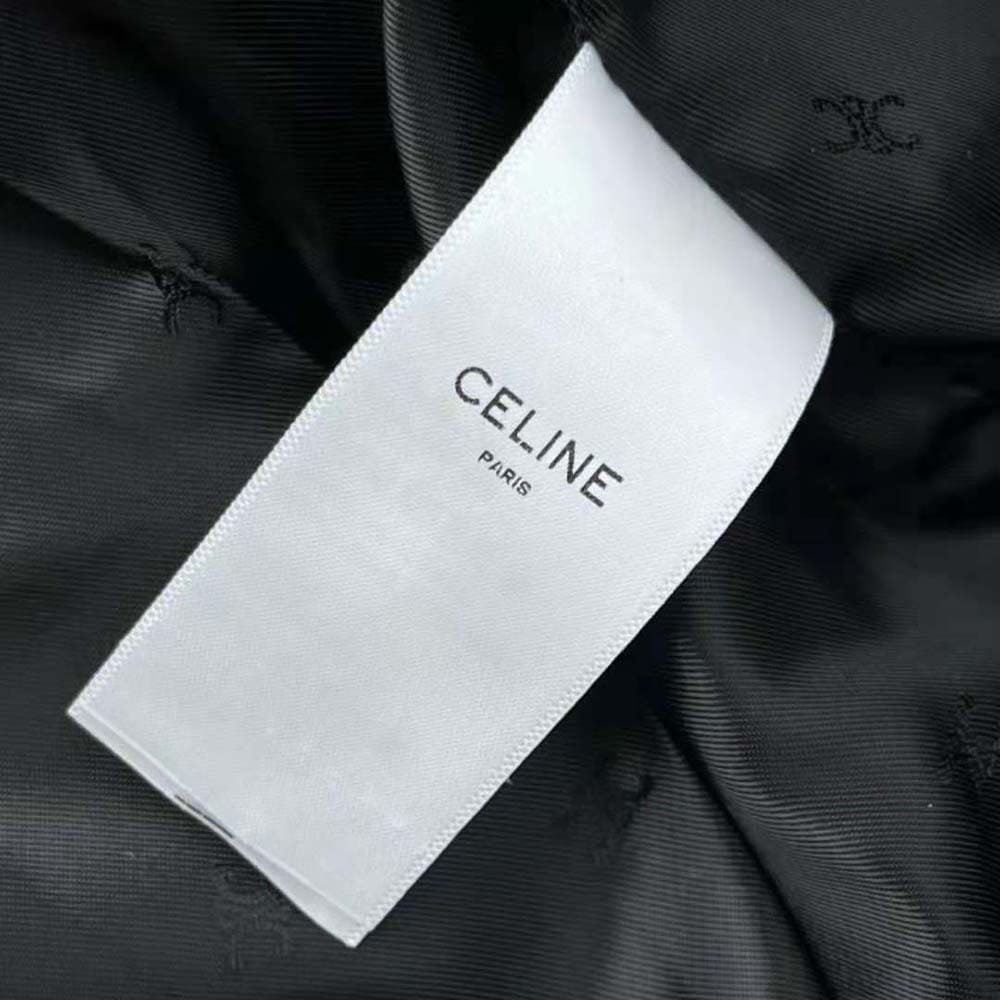 ÁO Celine Jacket in Tiger-print Fleece-White