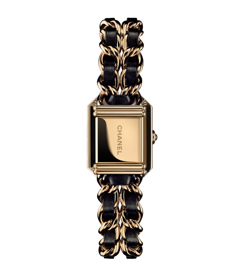 Đồng hồ CHANEL Yellow Gold-Plated Première Edition Originale 26mm mặt số màu đen