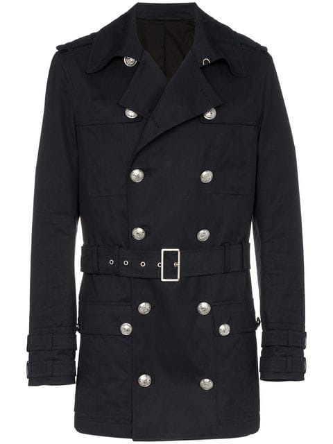 ÁO BALMAIN TRENCH COAT WAIST BELT